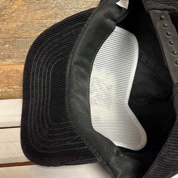 Vintage Joe Camel cigarettes SnapBack corduroy hat Streetwear trucker cap y2k 90 - Picture 8 of 8